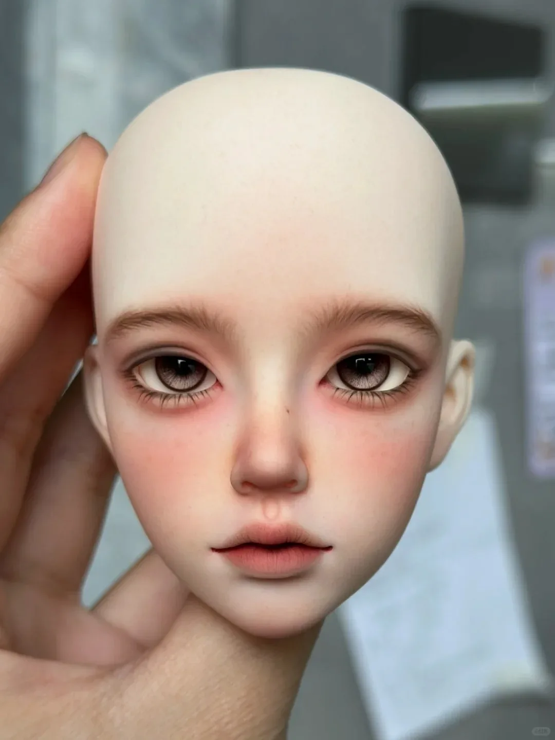 2024 New 1/3BJD sd doll custom makeup IP mari can move shape beautiful goddess girl advanced resin spot makeup