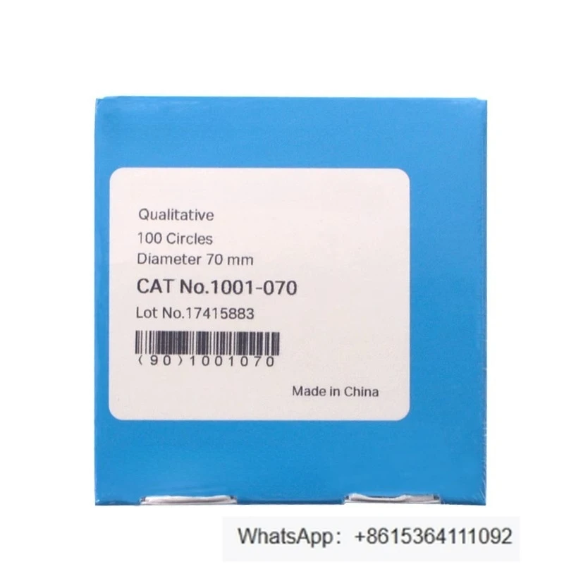 

No.1 qualitative filter paper 1001-025/047/055/070/090/110 medium speed