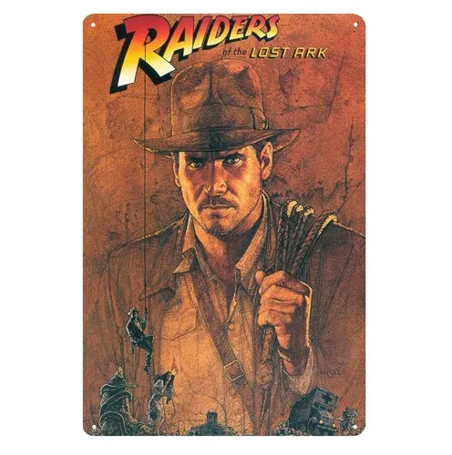 Lost Art Movie Metallposter-Blechschild – 20 x 30 cm, Aluminiumplatte