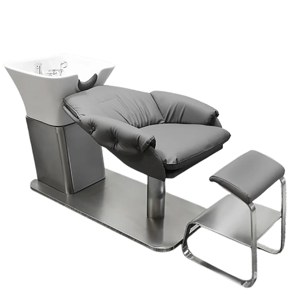 Nordic Delicacy Shampoo Bed Luxury Modern Aesthetic Unique Shampoo Recliner Fashion Simple Cadeira De Barbearia Salon Furniture