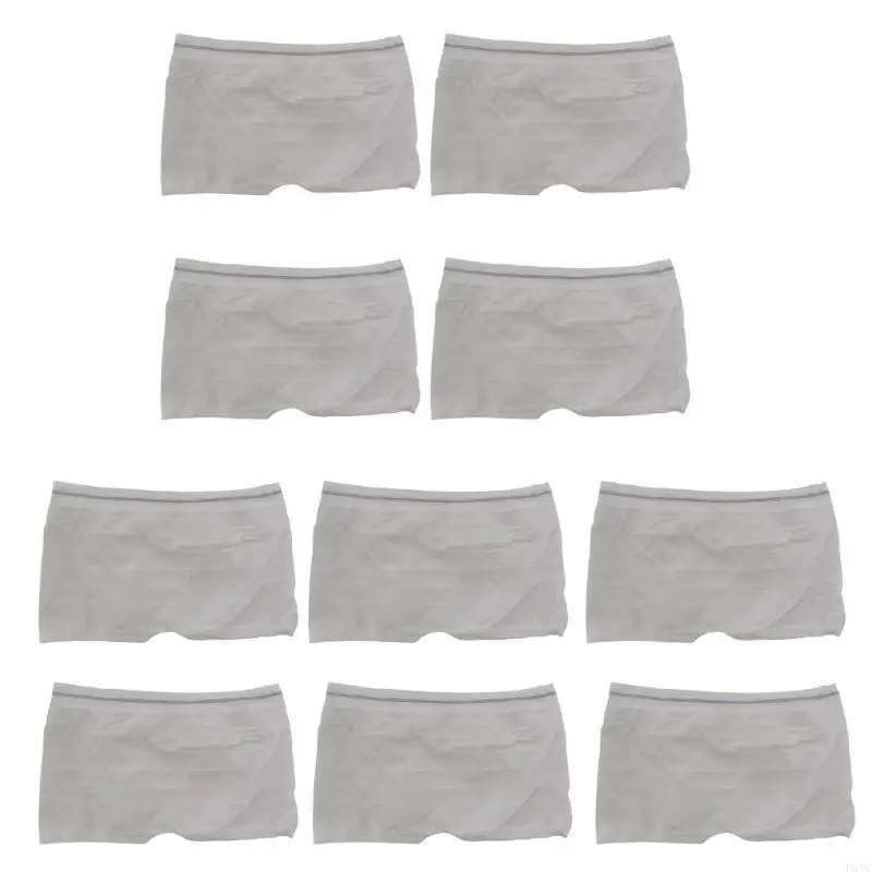 L5YC 10 stuks wegwerp damesondergoed mesh boxershorts slipje voor veilig en hygiënisch gebruik tijdens reizen of