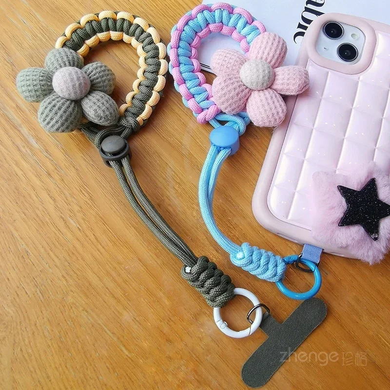 

Регулируемая плетеная веревка с цветочным рисунком