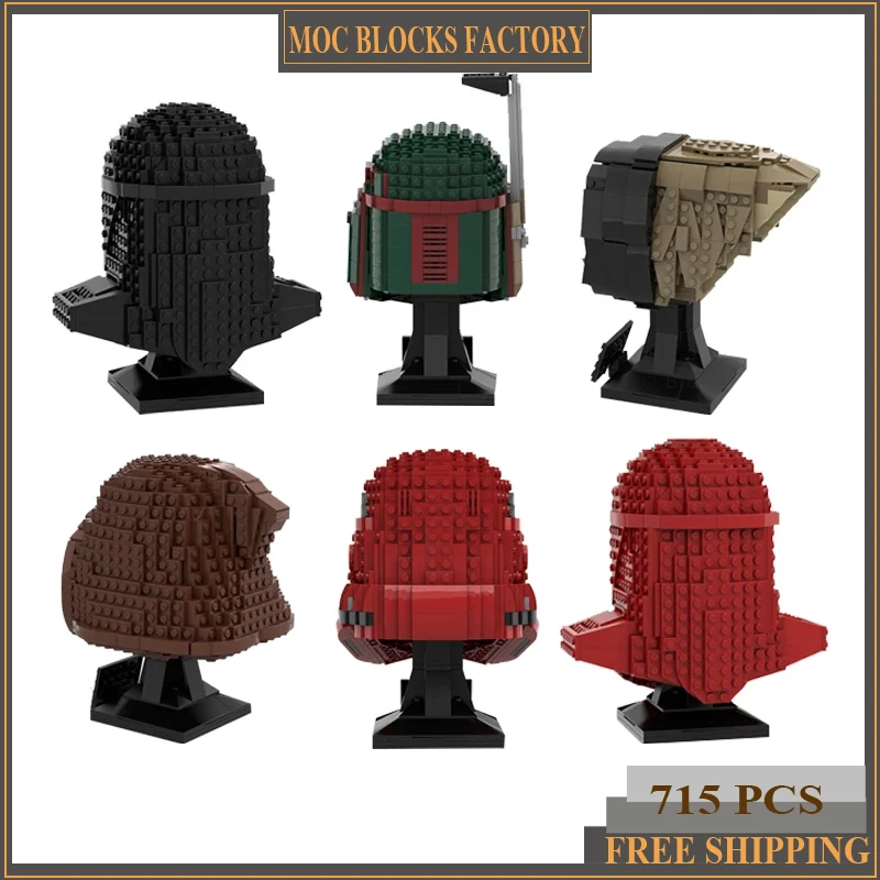 

Star Movie Model Moc Building Bricks Empire Helmet Collection Technology Modular Blocks Gifts Christmas Toys DIY Sets Assembly