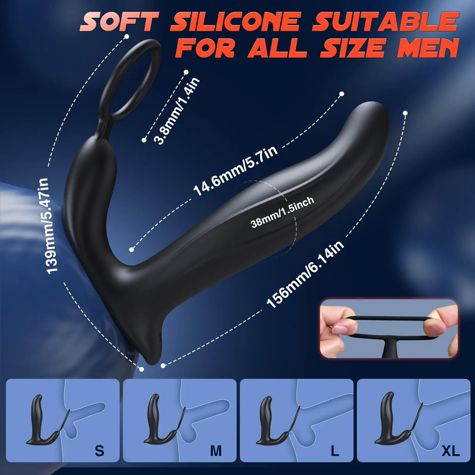 التحكم عن بعد الشرج هزاز التذبذب التوجه تهتز جهاز تدليك للبروستاتا ألعاب جنسية لعبة الجنس للرجال بعقب المكونات دسار الشرج الخرز