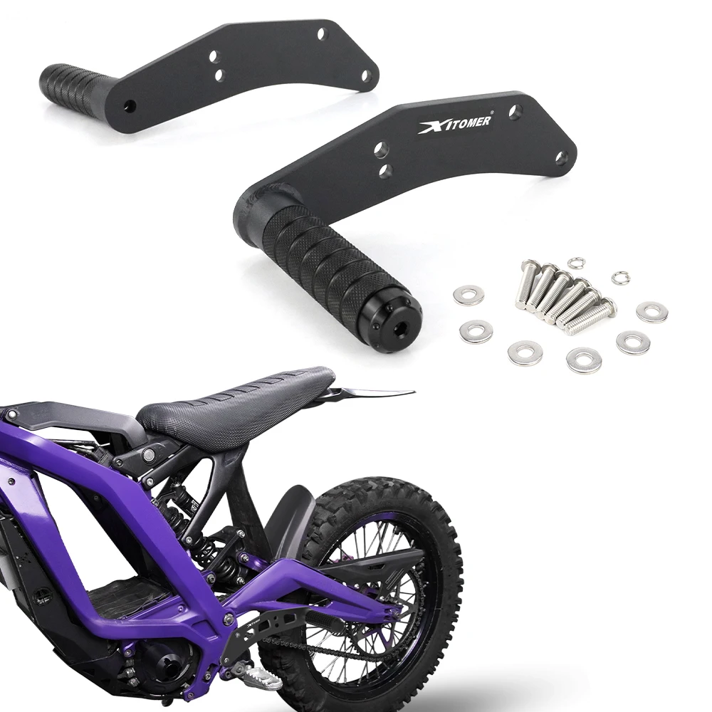 

Motorcycle For Surron light bee X / S/L1E Segway X160 X260 Rear Foot Pegs Pedal Bracket Subcage with foot pegs Stunt footpegunt