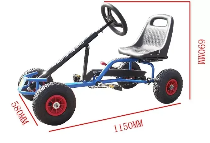 Seat Pedal Go Kart for Adults Go-kart & Kart Racer Parts & Accessories