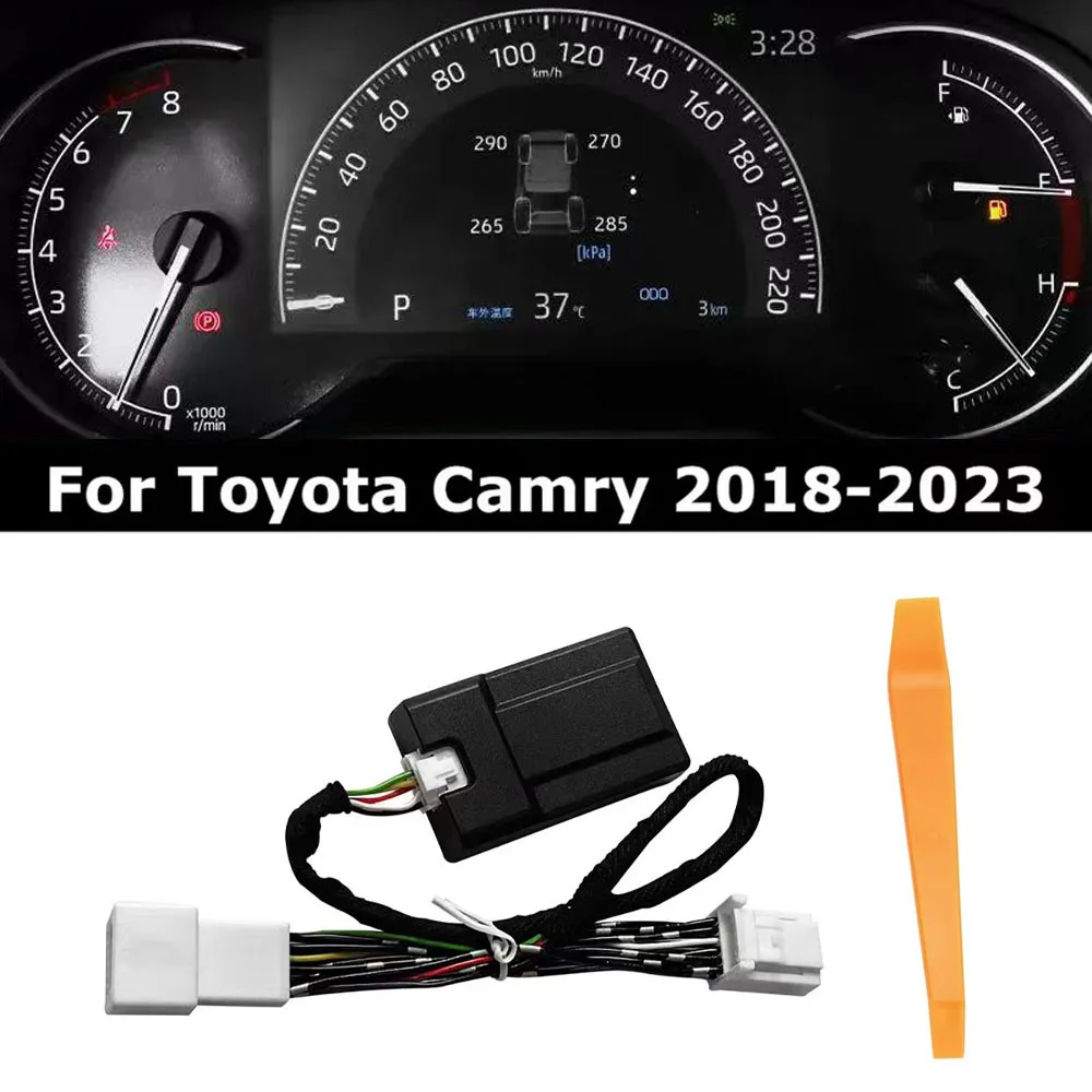 

Умная автомобильная защитная сигнализация TPMS для шин, система контроля давления в шинах для Toyota Camry 2018-2023 RAV4 Corolla 2019, ЖК-дисплей