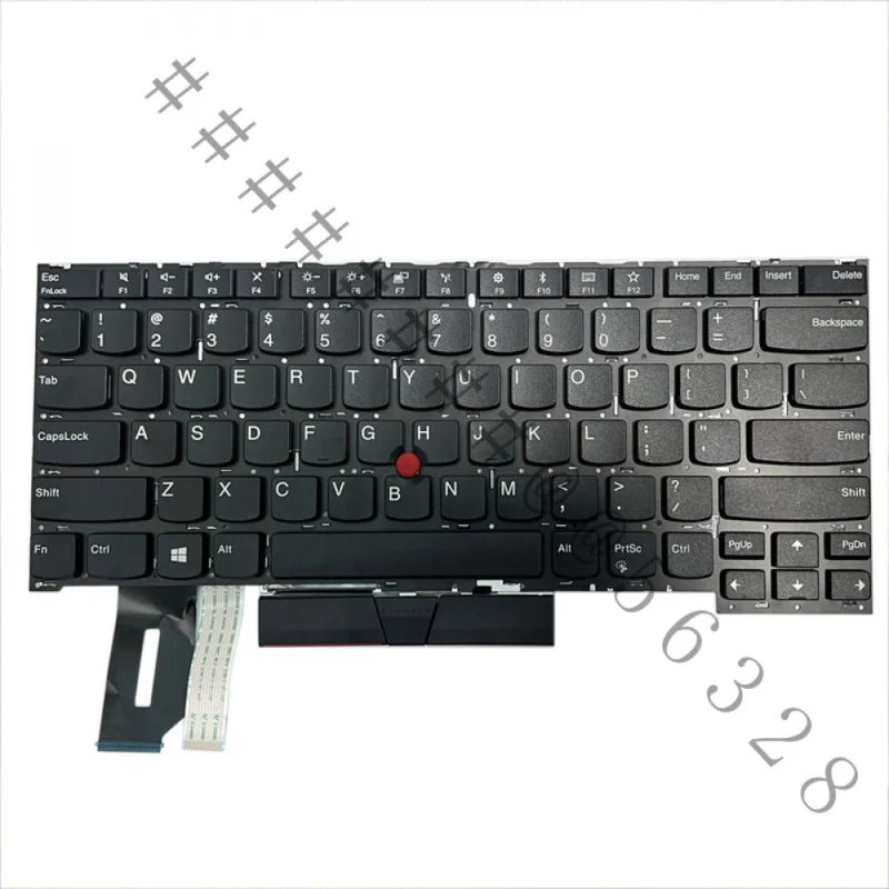 SSS+New SN20W19559 PK131L51B00 US Layout Backlit Keyboard For Lenovo ThinkPad T14S Laptop Replacement US English Backlight Keypa