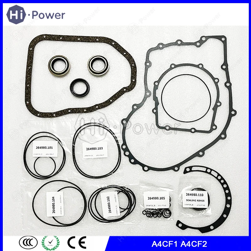 A4CF1 A4CF2 Automatic Transmission Clutch Overhaul Repair Kit For HYUNDAI KIA/NAZA Gearbox Oil Seal Gaskets Kit