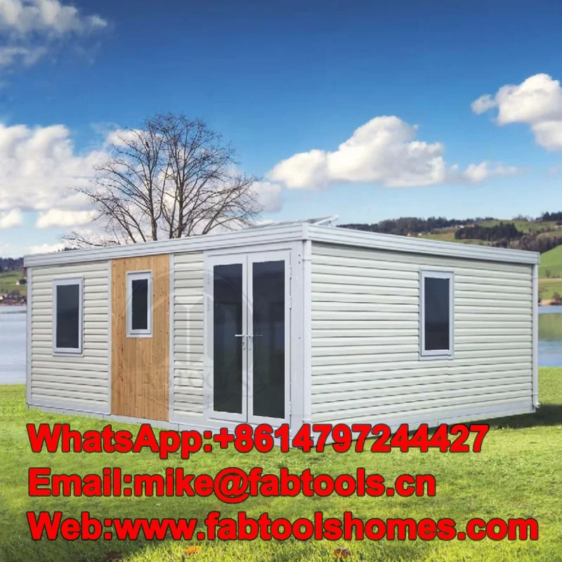 Luxury Modular container apartment Custom outdoor living house Mobile outdoor prefabricated house