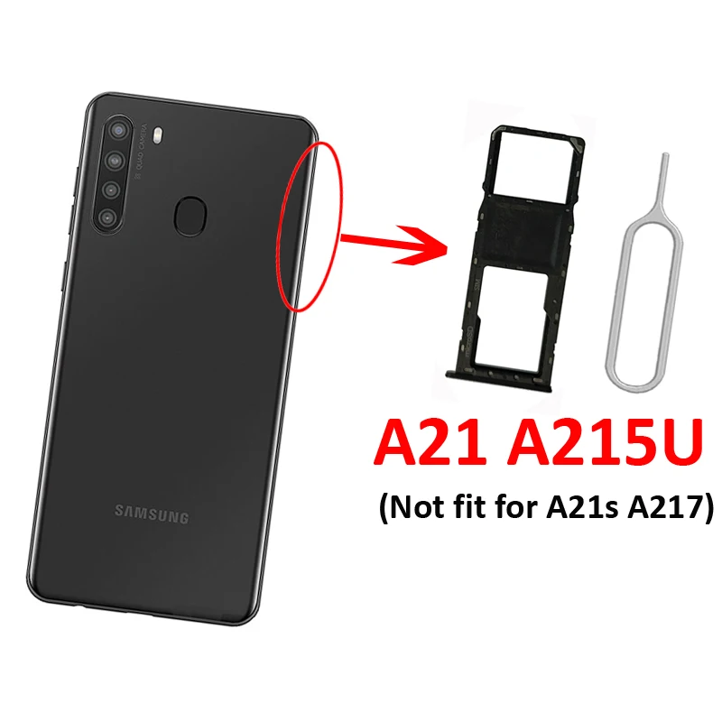 Pro Samsung galaxy A20 A50 A21 a21s A51 A12 A32 A23 A13 A23 A14 telefon sim bedna na láhve SD karta čipem bedna na láhve drážka držák šuplík