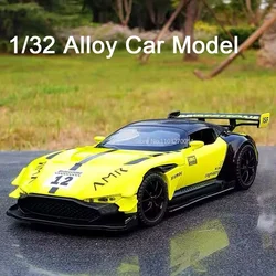 1/32 Vulcan Track Version Simulation Alloy Model Car Toy Die-Casting With Sound Light Racing Supercar Decoration Kid Toys Series