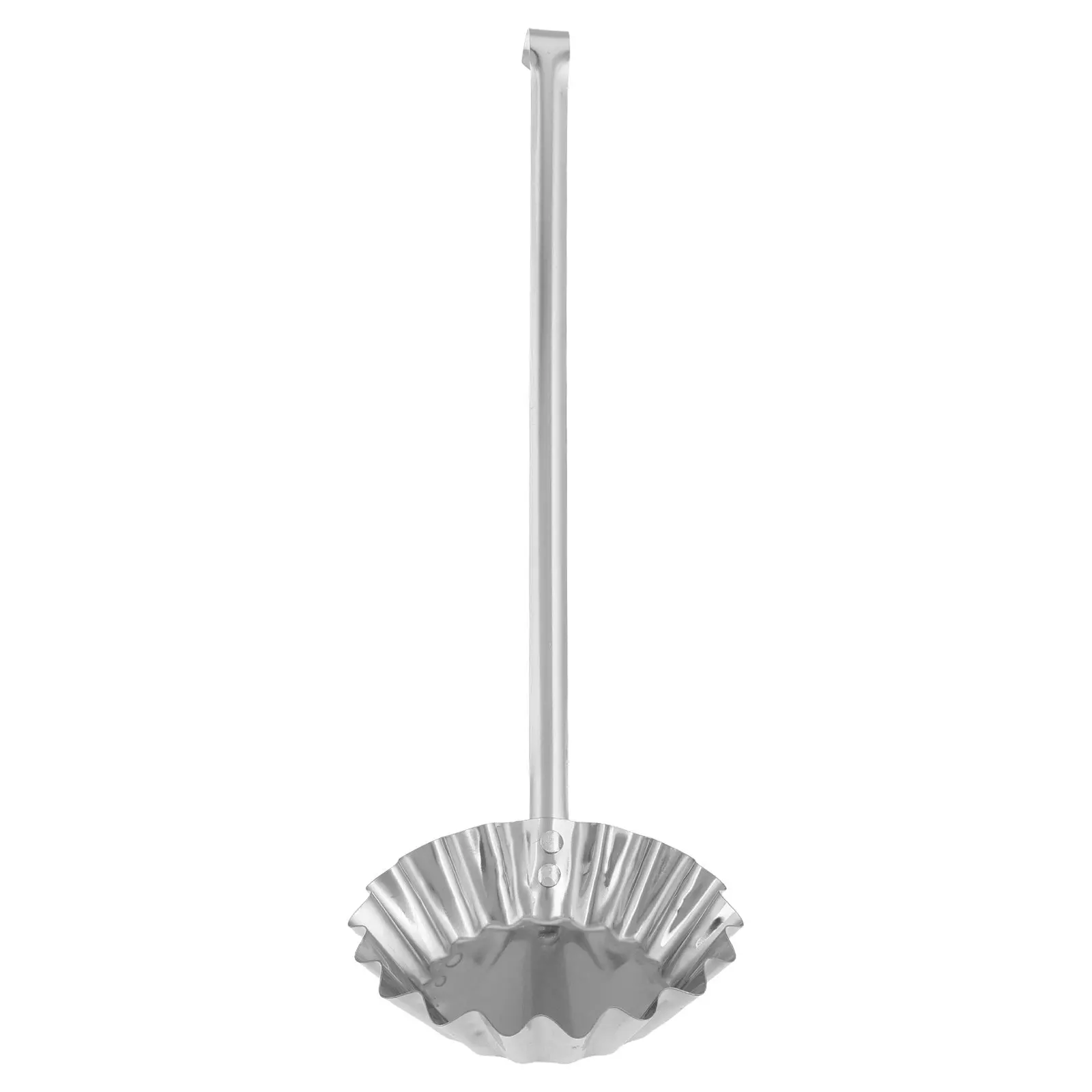 Cuchara para freír japonesa, molde metálico para freír para tortitas de camarón, tortitas de rábano, molde para hornear y repostería para camping al aire libre, utensilio de cocina para preparar aperitivos caseros.