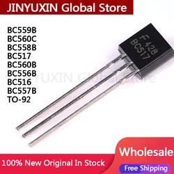 20 piezas-Chipset IC, conjunto de chips BC559B, BC560C, BC558B, BC517, BC560B, BC556B, BC516, BC557B TO-92, venta al por mayor