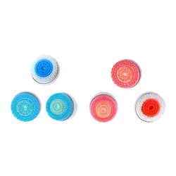 3 Pieces Facial Cleansing Brush Heads, Exfoliating Wash Face Facial Exfoliator Head for Powered  Devices Women Girl Oil