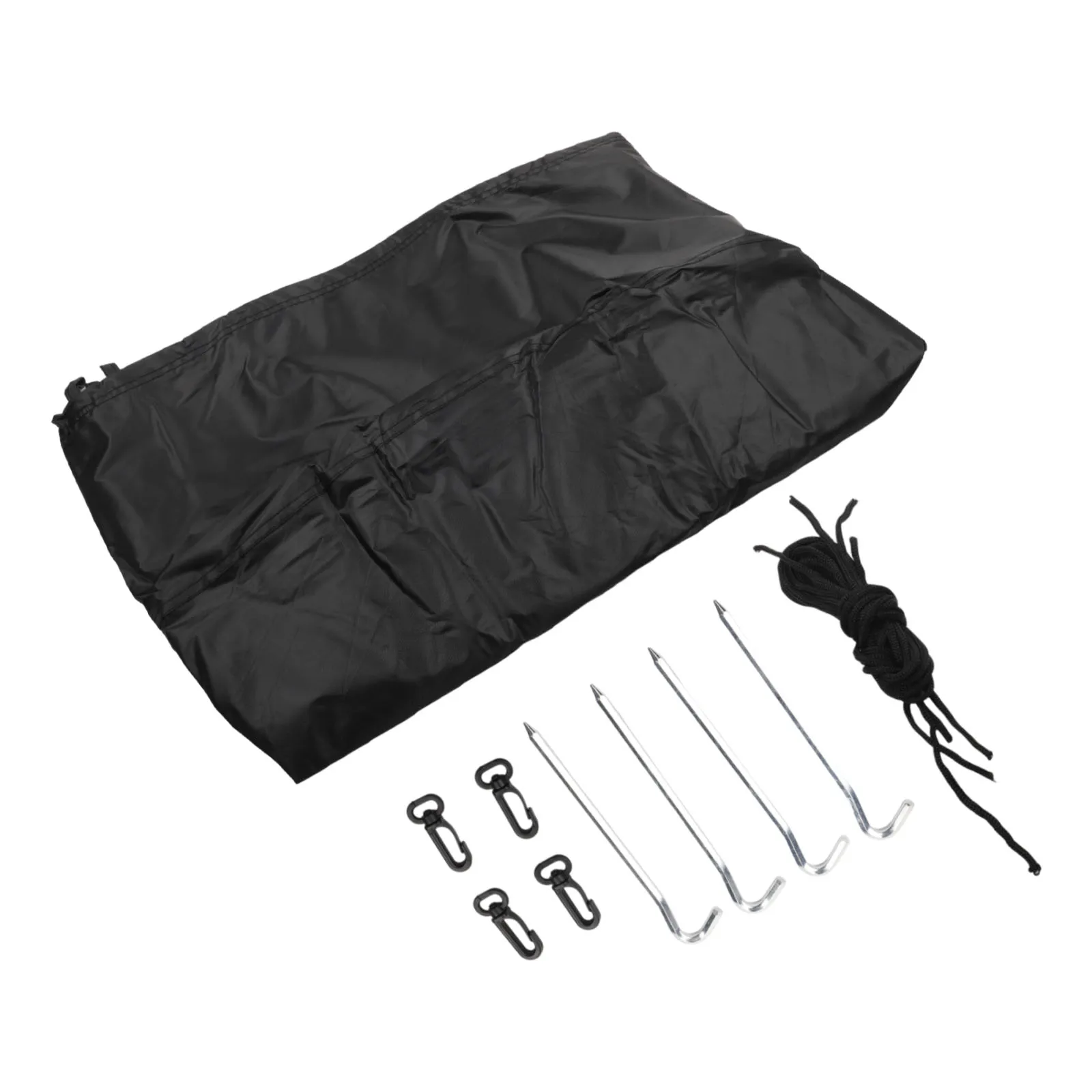 210D Heavy Duty Round Pool Cover Protects Against Debris and Severe Weather Compatible with Various Outdoor Items