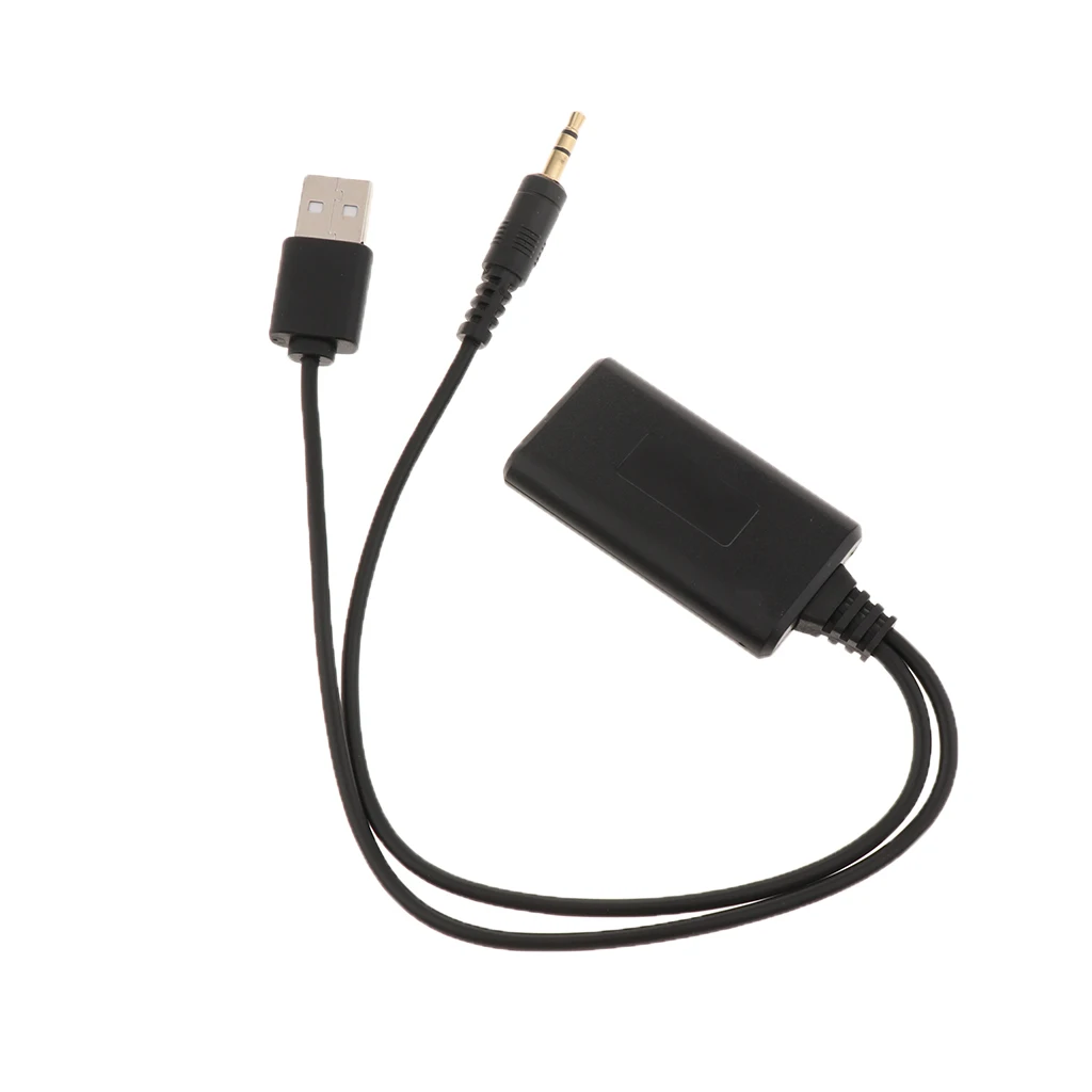 Imagen 5: AUX USB para coche de 32 cm/12,6 pulgadas con adaptador de cable de arnés de cables para E90 E91