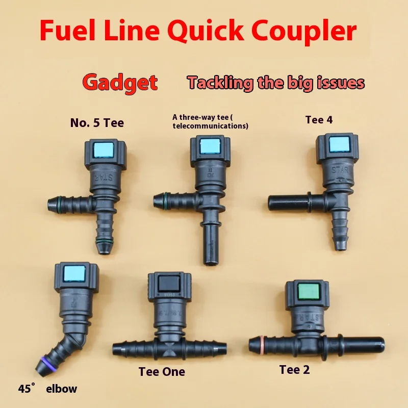 5 PCS 7.89 6.30 9.49 Juntas de acoplador rápido de linha de combustível automotivo