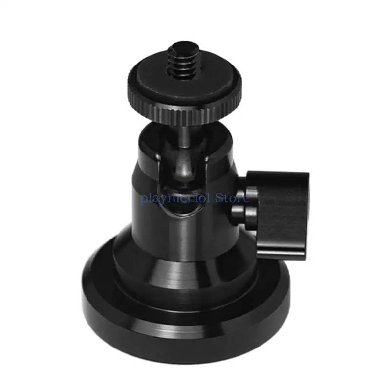 Camera Stand Foot Mini Ball Head Mounts Attach to Cabinets, Fridges, E8BA