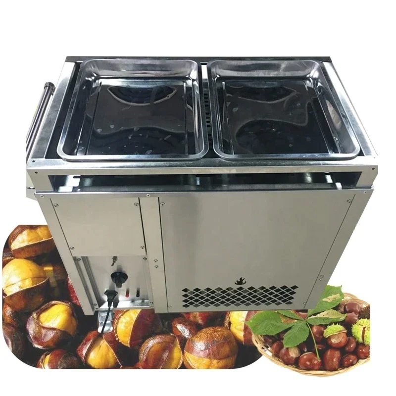 전기 밤 로스터 땅콩 로스팅 기계 25kg 용량