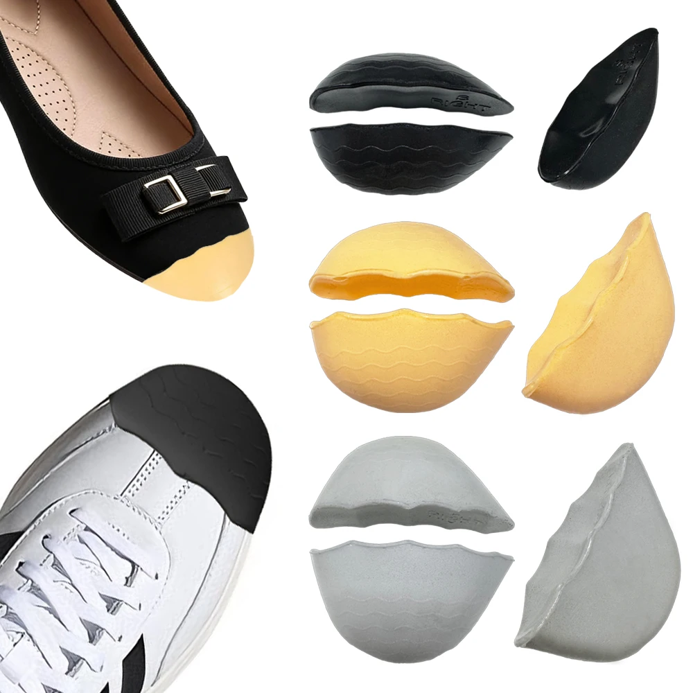 Soft Toe Inserts for Men Women Shoe Size Reducer Cushion Pads Shoe Fillers for Loose Shoes High Heels Sneakers Comfort Foot Care