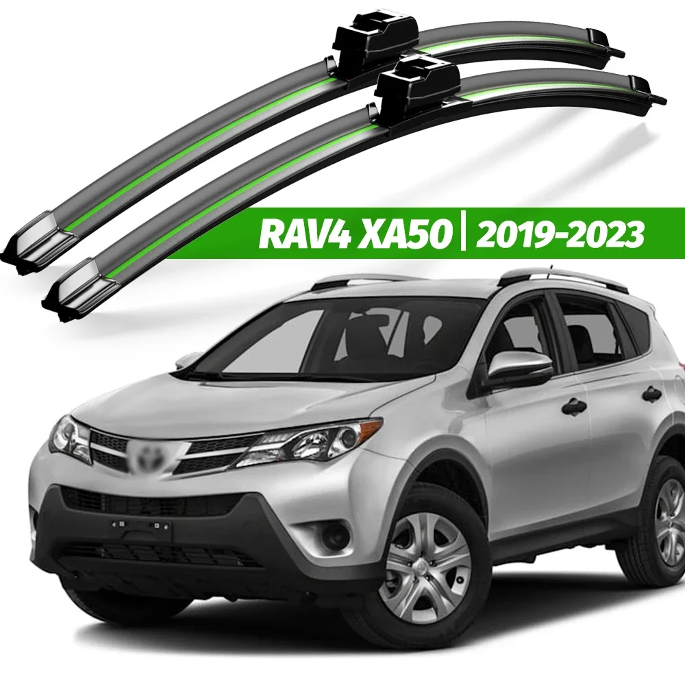 

Wiper LHD Front Wiper Blades For Toyota RAV4 XA50 2019 - 2023 2022 2021 Windshield Windscreen Window Brushes 26"16" Accessories