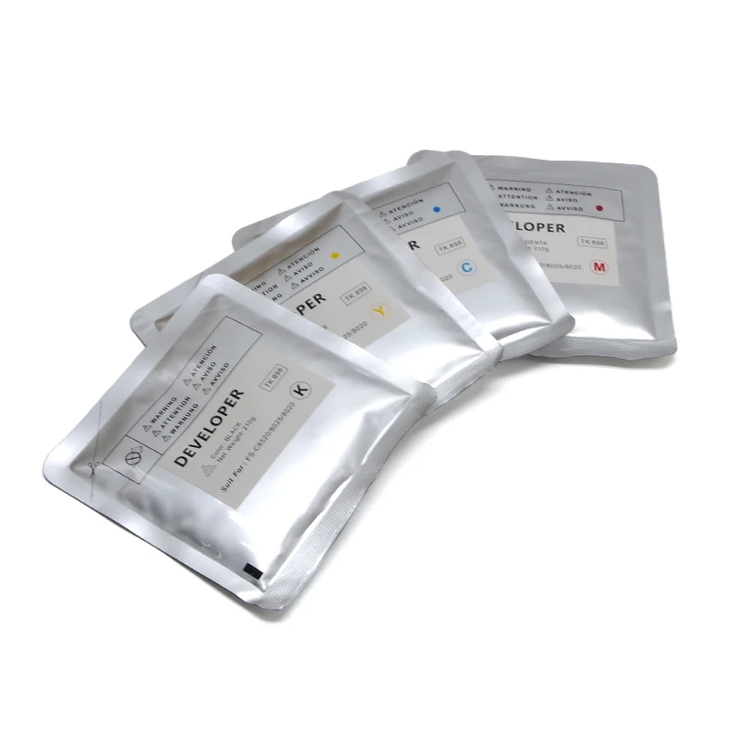 TK898 مسحوق المطور لكيوسيرا FS C8520 C8525 C8025 C8020 FSC8520 FSC8525 FSC8025 FSC8020 CMYK المطور