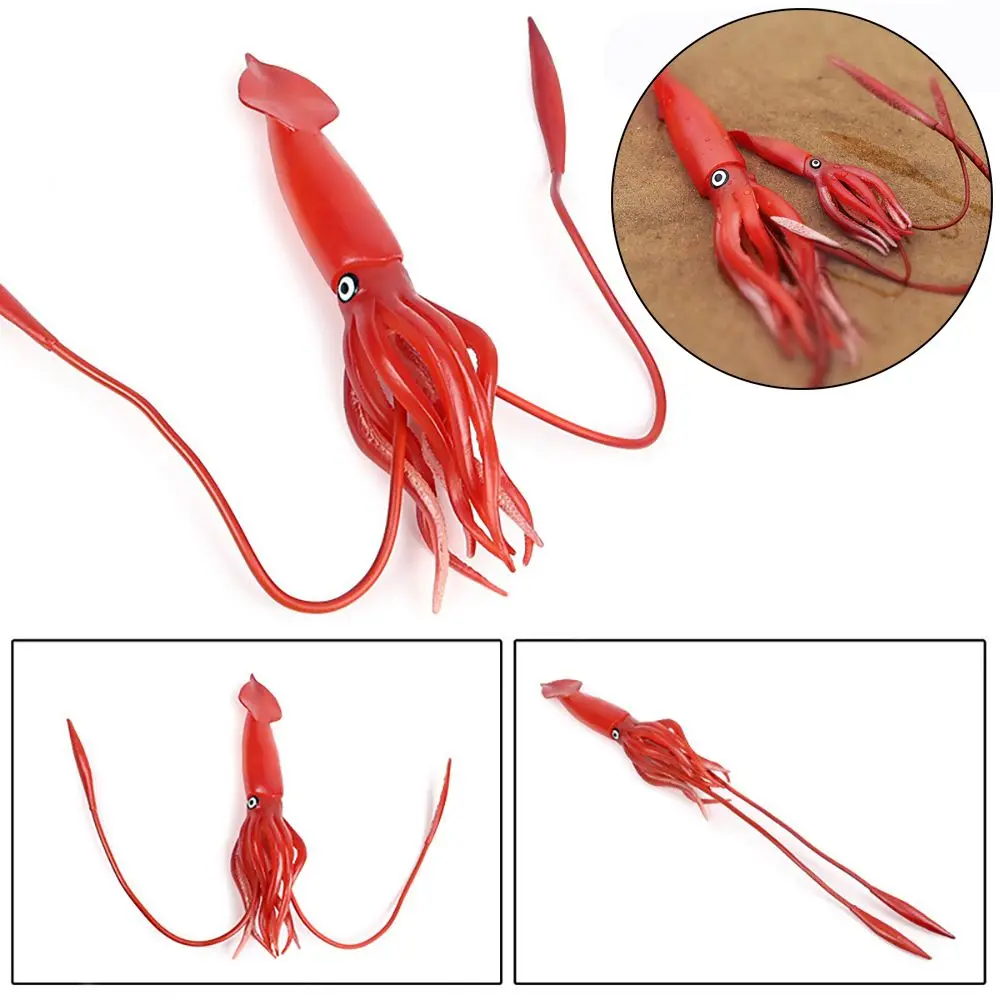 Gift Early Learning  Cognition Lifelike Squid Models Octopus Figurines Lifelike Sealife Marine Organism
