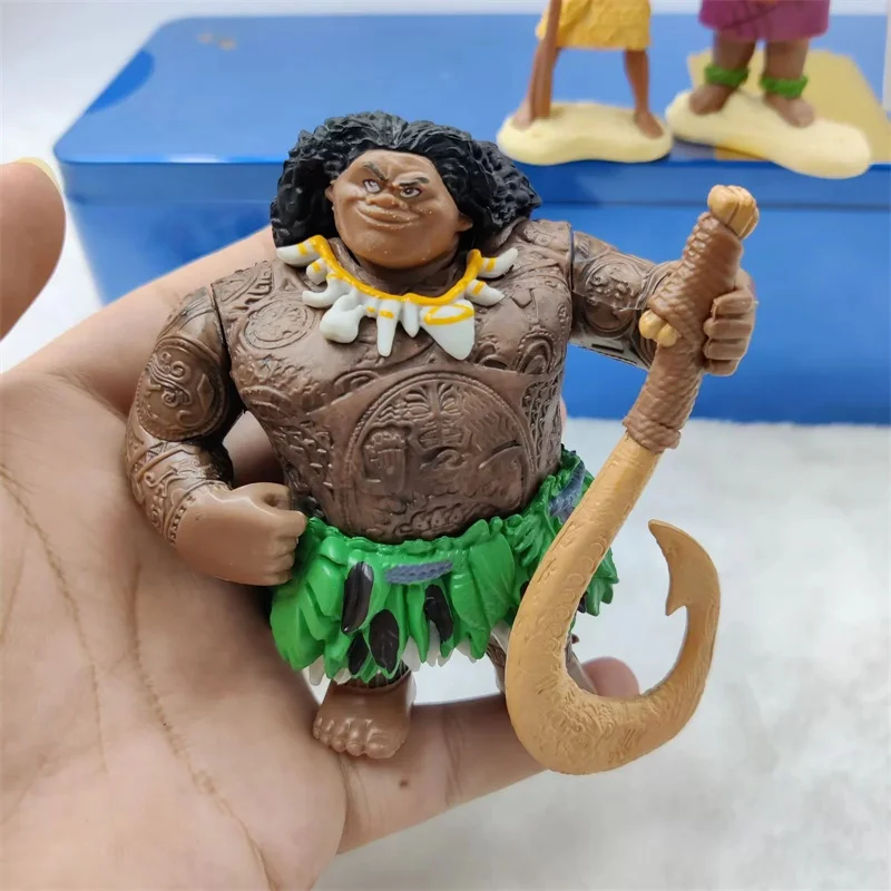 6 ピース/セットディズニー映画モアナフィギュア人形セット半神マウ