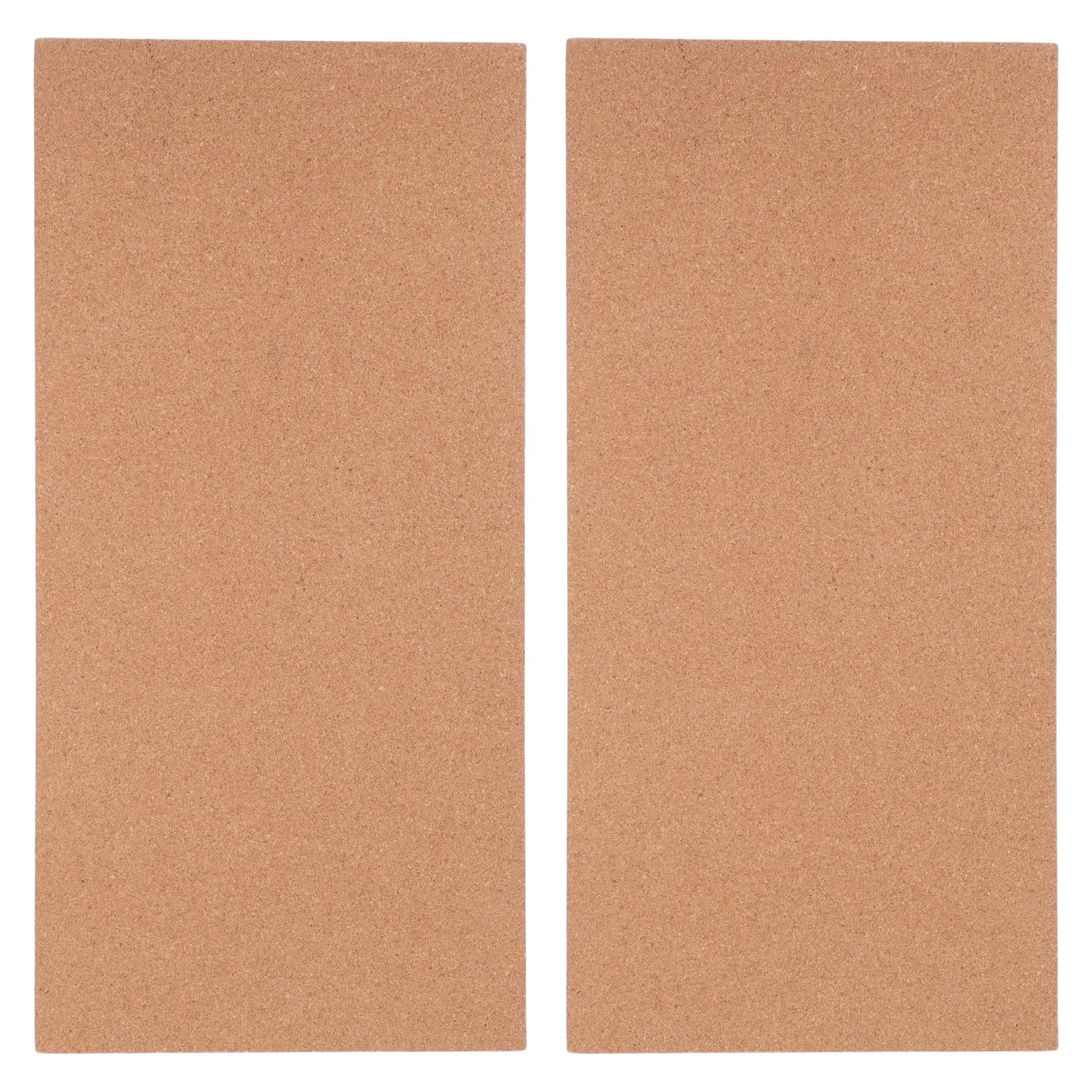 Picture 7: 2Pcs Soft Cork Boards Rectangular Self-Adhesive Bulletin Board Wall-Mounted Photo Display Office Home Frameless Pin Memo Board