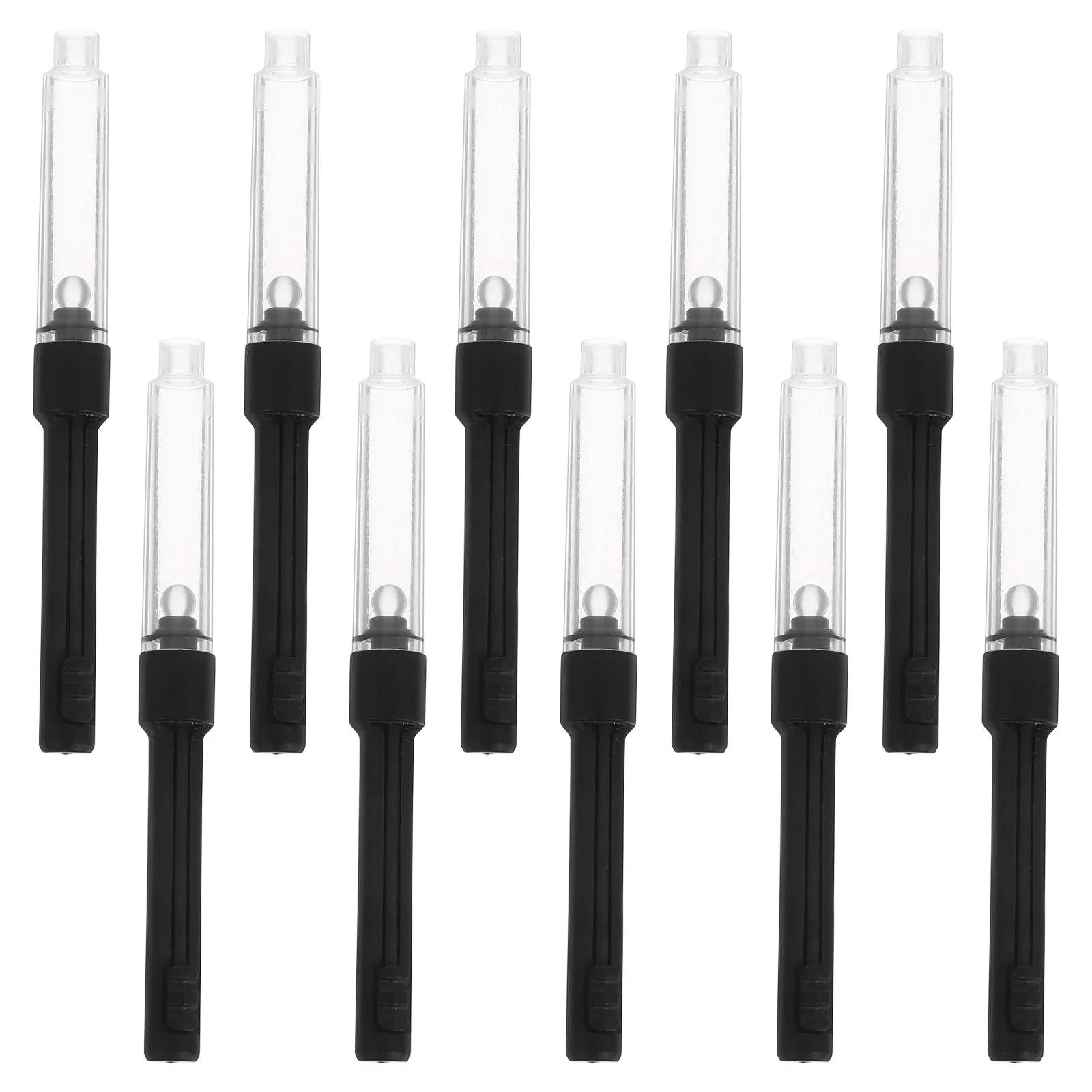 

10Pcs Fountain Pen Ink Converter Pull Type Universal Refillable Tool for Writing Pens Ink Refills Writing Pens