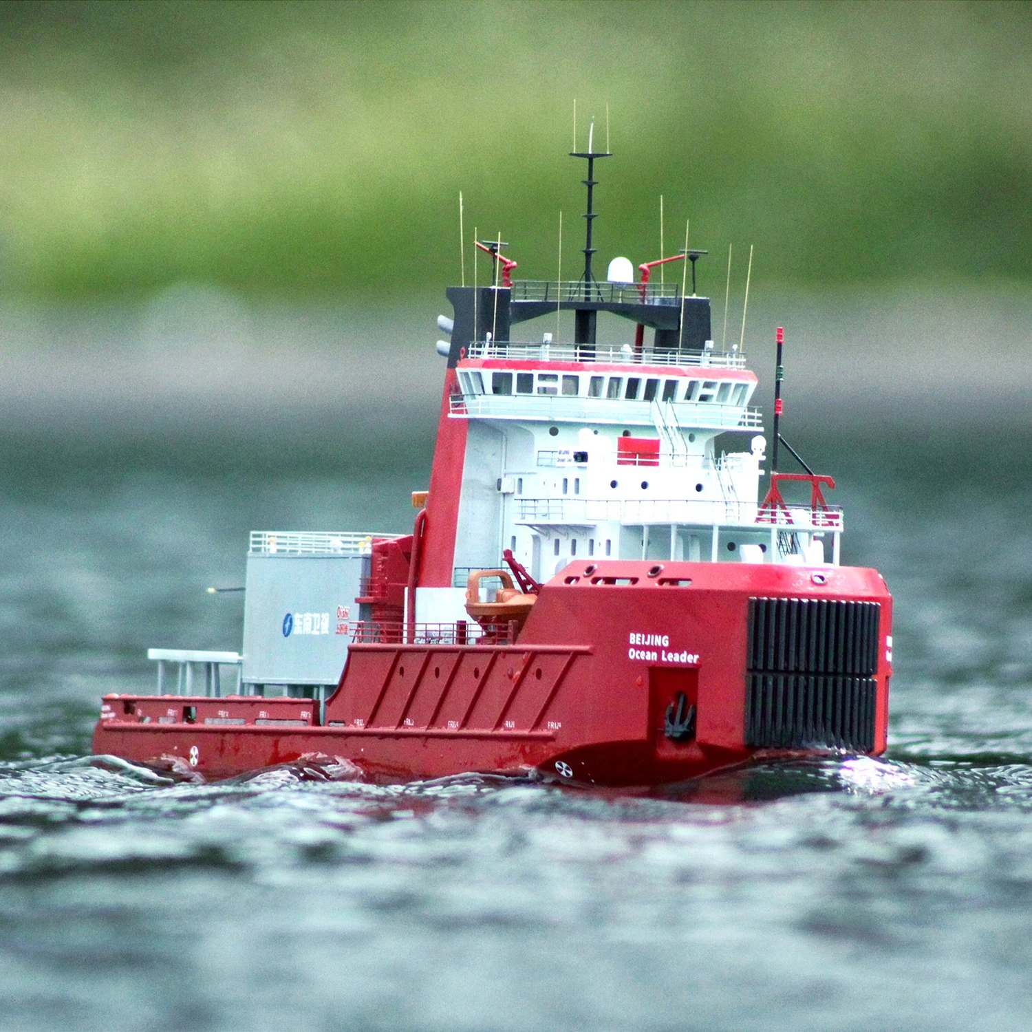 1/150 RC قارب 52 سنتيمتر بكين المحيط زعيم التحكم عن بعد السفن وضعت بدقة RC Schiffe نموذج RTR سفينة لعبة