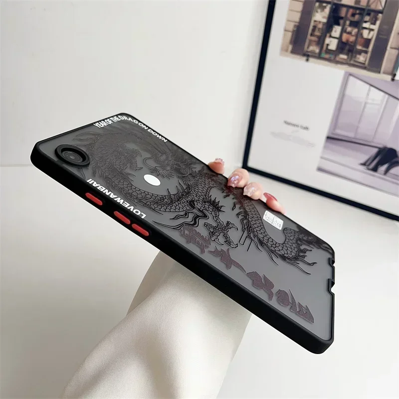 Untuk Samsung Galaxy Tab S9 FE 11 "A9 Plus A8 A7 S7 FE S8 Plus 12.4 Tab S6 Lite P610 P619 Case penutup Tablet Loong Dragon China