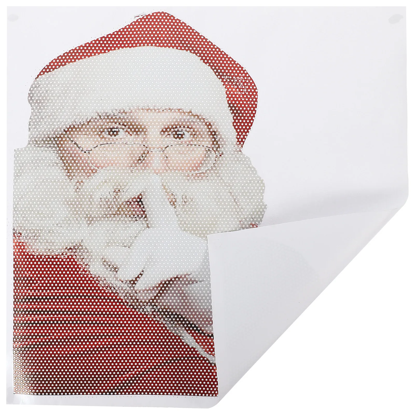 

Christmas Car Stickers Santa Claus PVC Decal for Auto Window Reindeer Waterproof Removable Creative Pattern Festive Atmosphere