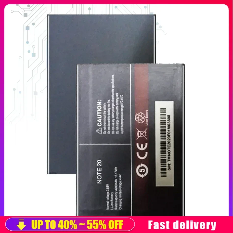 Rechargeable Mobile Phone Batteries 4200mah For Cubot Note 20 /note 20 pro 20pro  Cell Phone Portable Battery