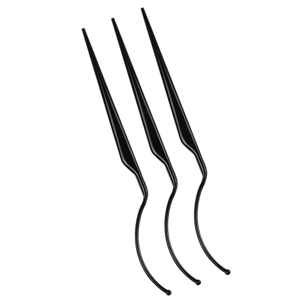 3pcs False Eyelashes Display Stick For Salon Home Use Eyelash Auxiliary Tool Fake Eyelash Display Stick