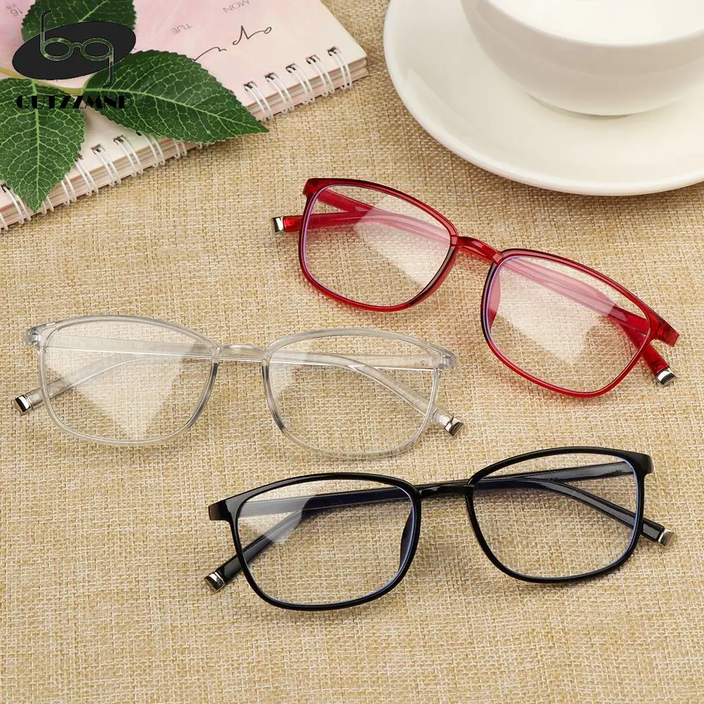 

Ultralight Reading Glasses Anti-blue Rays Eyeglasses High-definition Reduces Eye Strain Flat Mirror Eyewear Diopter +1.0~+4.0