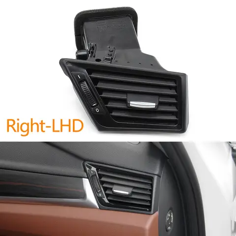 LHD Dashboard Central Left Right Conditioner Air Vent Grill Outlet Complete Assembly For BMW X1 E84 64229258354 64222991235 8 best sales bmw x1 air vent - №6