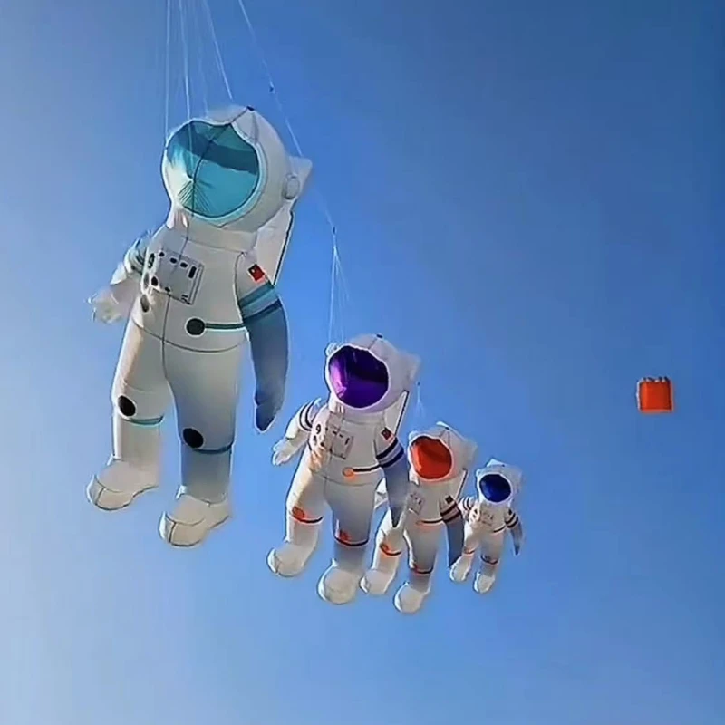 Cometas de astronauta, juguetes inflables, pipas de viento, parapente, pipas voladoras coloridas, juguete deportivo, pipa de dragón, pipa de dinosaurio, coche =