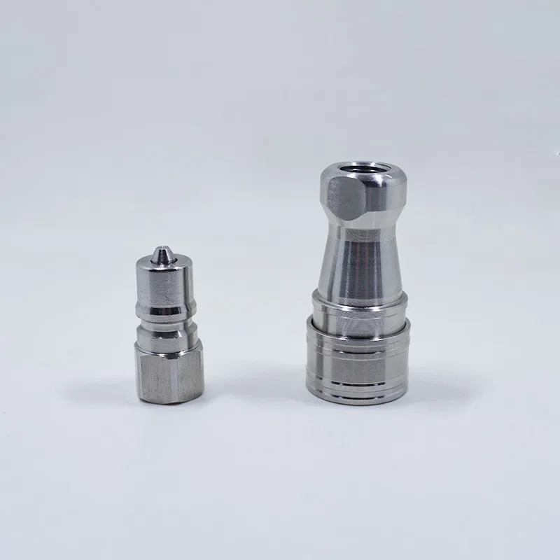 self sealing metal Reusable Vacuum Bag Connector Vacuum valve nozzle for Prepreg Vacuum Process Carbon fiber resin infusion