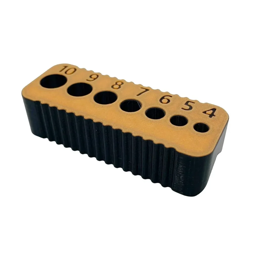 Portable VShape Drilling Guide With 17 Hole Sizes For Accurate Drilling On Different Surfaces Woodworking Tool