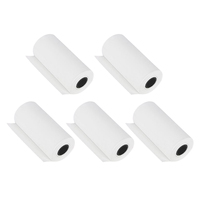 5 Roll Thermal Printer Paper Print Label for Photo Printer Replacement Accessory