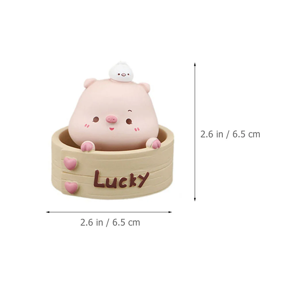 Toys Shaking Cute Pig Ornament Decor Car Decoration Dashboard Decorations Household Home Accessories