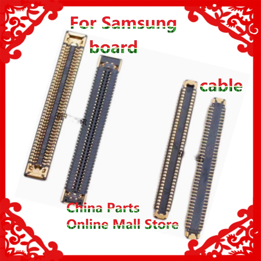 

For Samsung Galaxy A125F A01 A015F A23 A12 A235 A235F USB flex cable mainboard Inline snap-on cable tail socket screen display