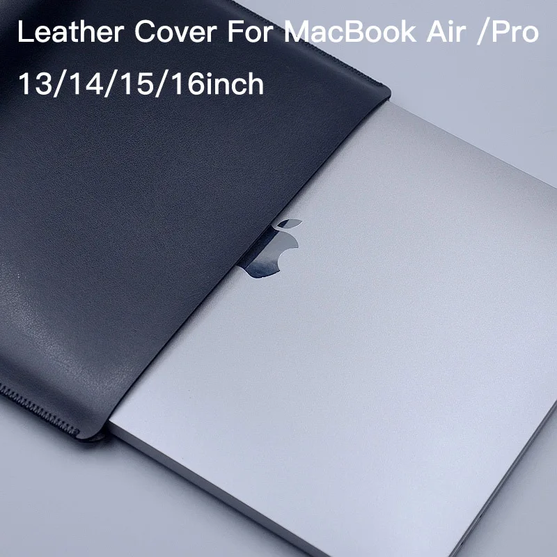 

Высококачественный чехол для Apple MacBook Air 2025 15 дюймов M4 Pro13 14 16, кожаный ультратонкий супертонкий чехол для ноутбука