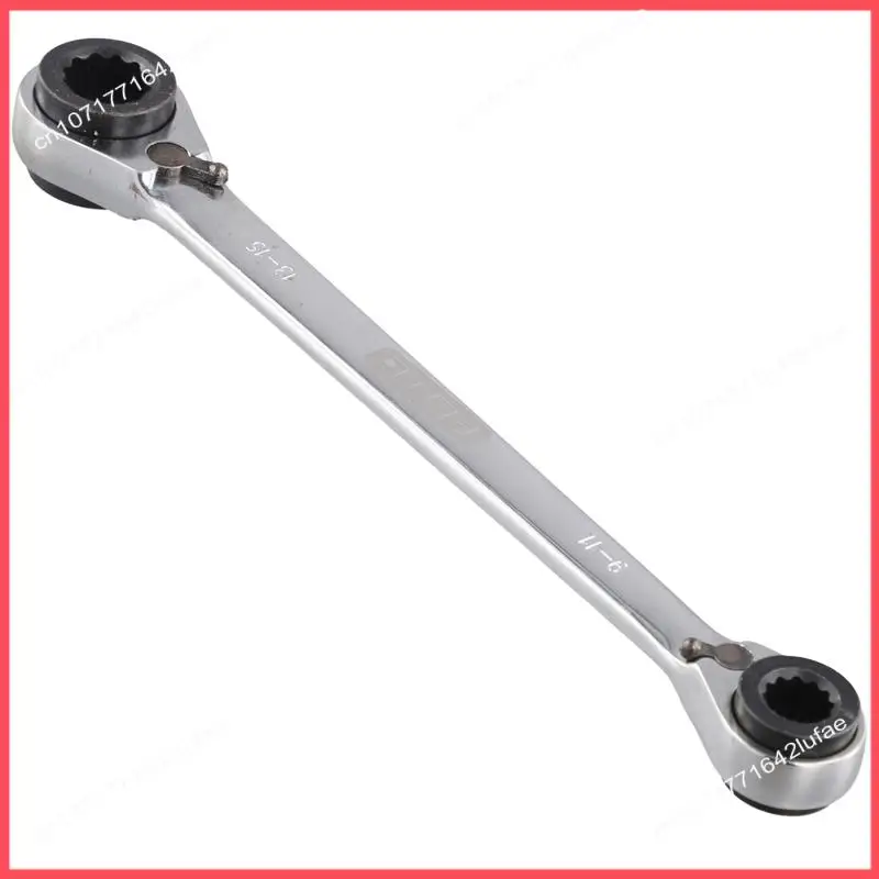 Chiave a cricchetto B52C Chiave a cricchetto a doppia estremità Chiave a cricchetto a quattro usi Chiave multiuso per riparazione automatica