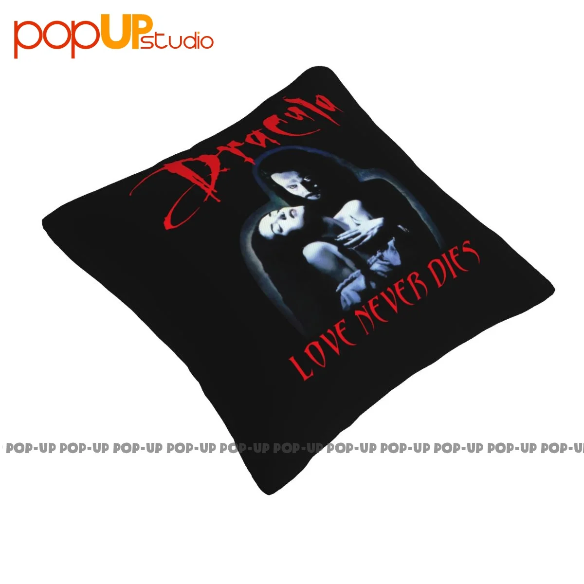 Spring Dracula Bram Stoker Love Never Dies Vampire Pillowcase Throw Pillow Cover Vintage Super Soft High-Density