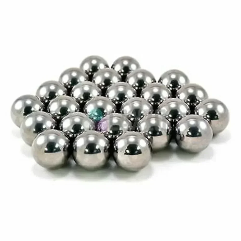 Rolamento de bicicleta bolas de aço para cubo de roda 4.76mm 3/16in dianteiro ou 6.35mm 1/4in traseiro cubo de bicicleta rolamento de esferas bola de aço