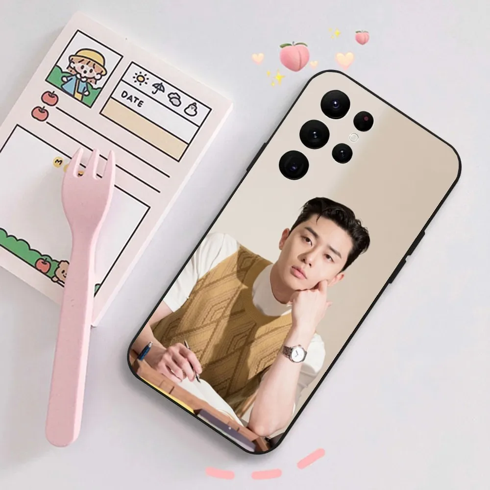 Park Seo Jun Kpop Phone Case For Samsung Galaxy A20,A21s,A22,A31,A32,A52,A53,A72,73,A80,A91Soft Black Cover