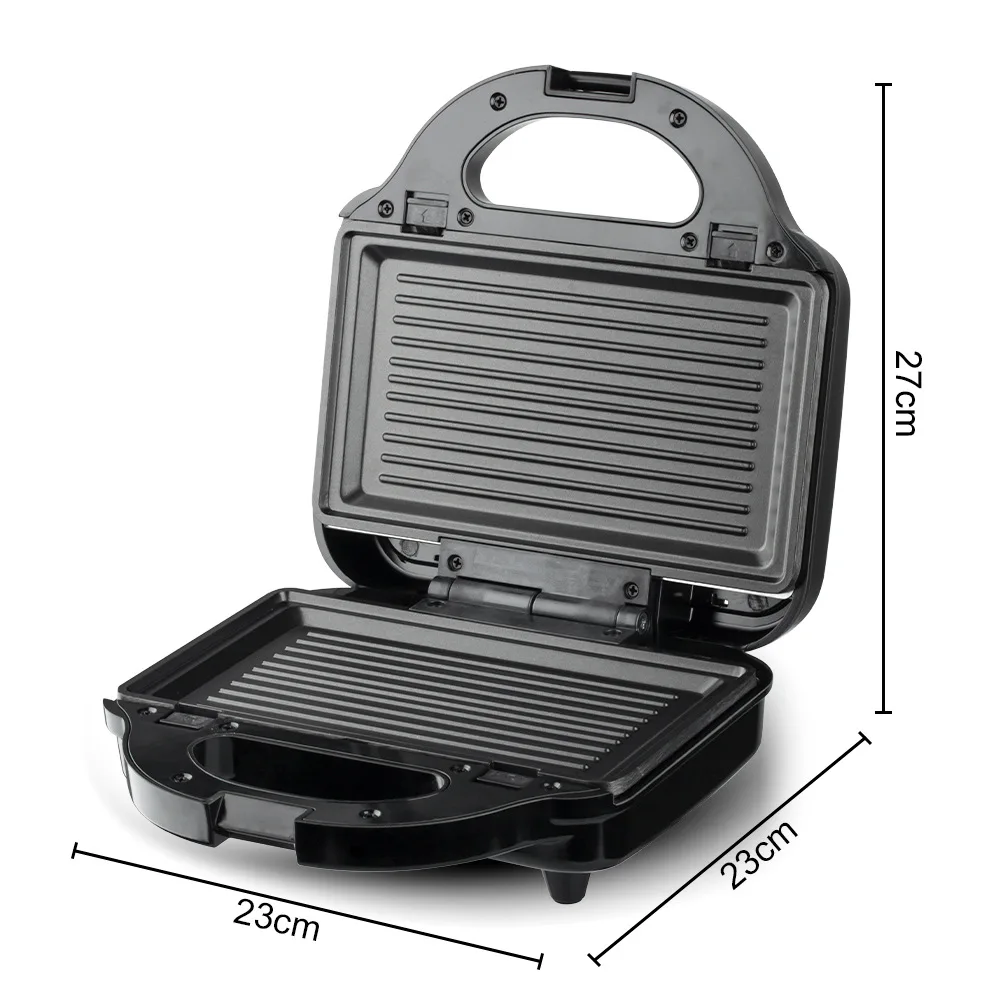 R.210B Household Multifunction Steak Sandwich Maker 1200W Electric Breakfast Maker 3in1